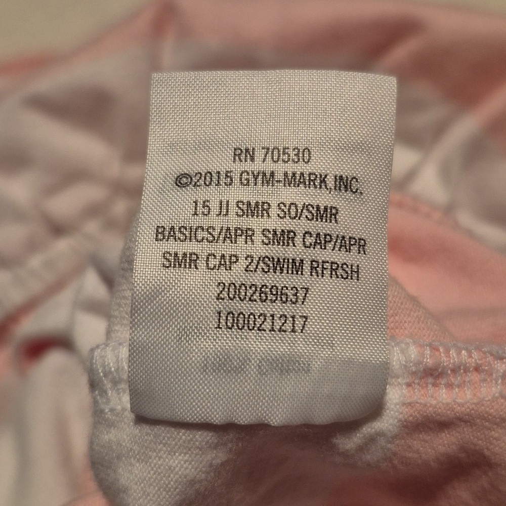 Janie and Jack girls size 0-3 months pink and white striped romper VGUC - Picture 5 of 5